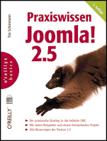 Buchumschlag Praxiswissen Joomla! 2.5