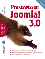 Buchumschlag Praxiswissen Joomla! 3.0