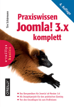 Buchumschlag Praxiswissen Joomla! 3.x komplett