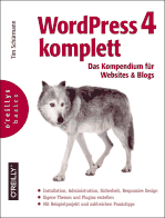 Buchumschlag WordPress 4