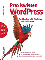 Buchumschlag Praxiswissen WordPress